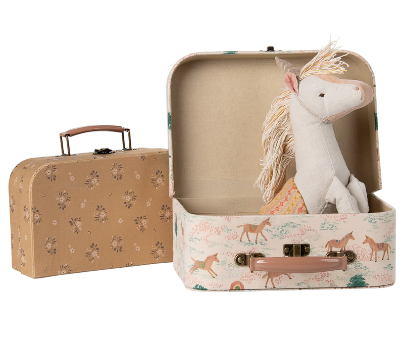 Maileg Suitcase Set 2 Pack Unicorn S/S 2025 PRE ORDER ONLY