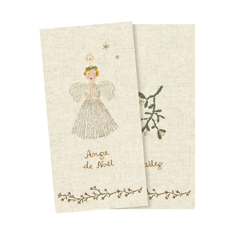 Maileg Napkins Ange De Noel White Small