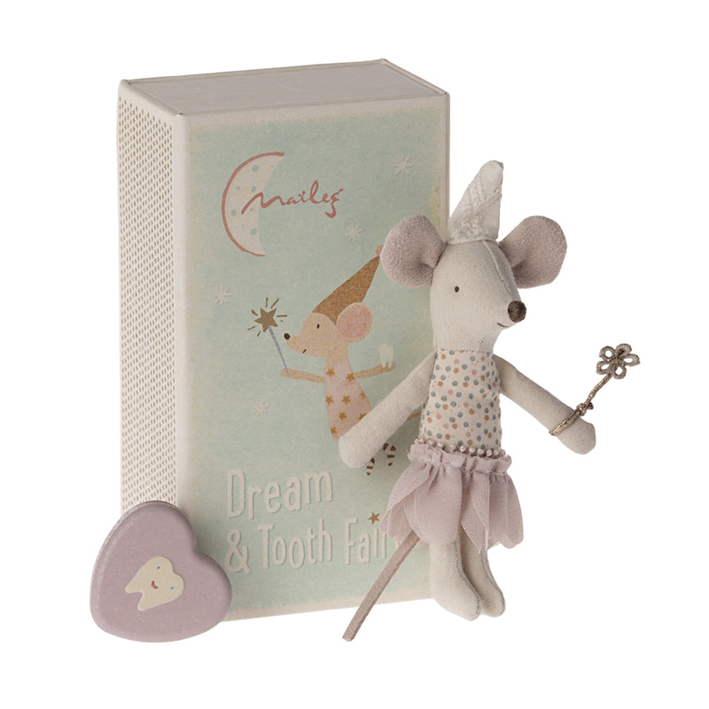 Maileg Tooth Fairy Mouse Little Sister In Box