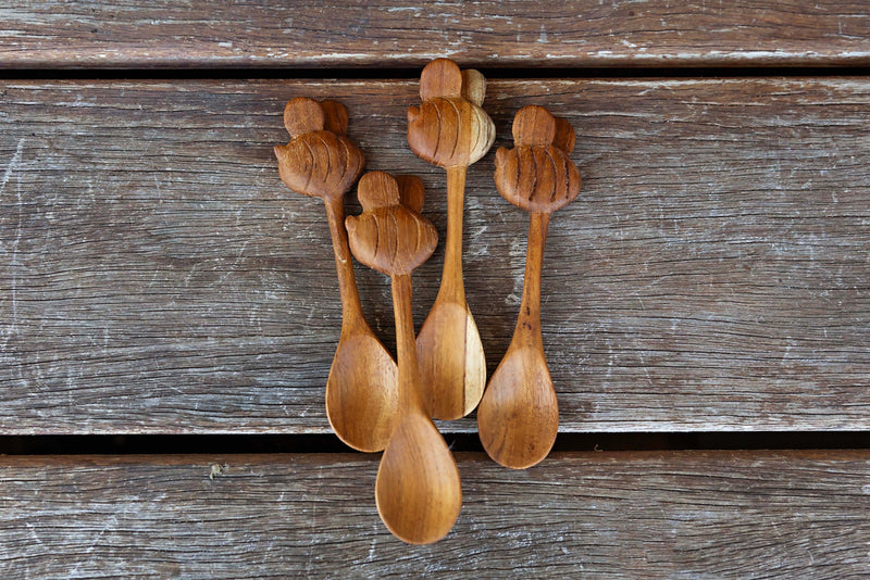 Papoose Wooden Bee Spoon