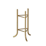 Aizulhomey Mini Plant Stand In Gold Dollhouse Miniature