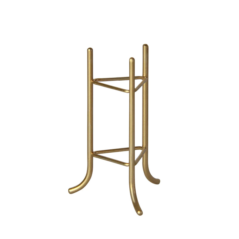 Aizulhomey Mini Plant Stand In Gold Dollhouse Miniature