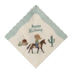 Maileg Napkin Happy Birthday Cowboy PRE ORDER ONLY