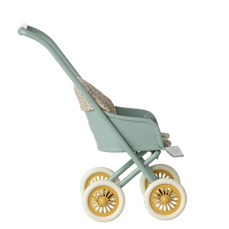 Maileg Stroller Micro Mint S/S 2025 PRE ORDER ONLY