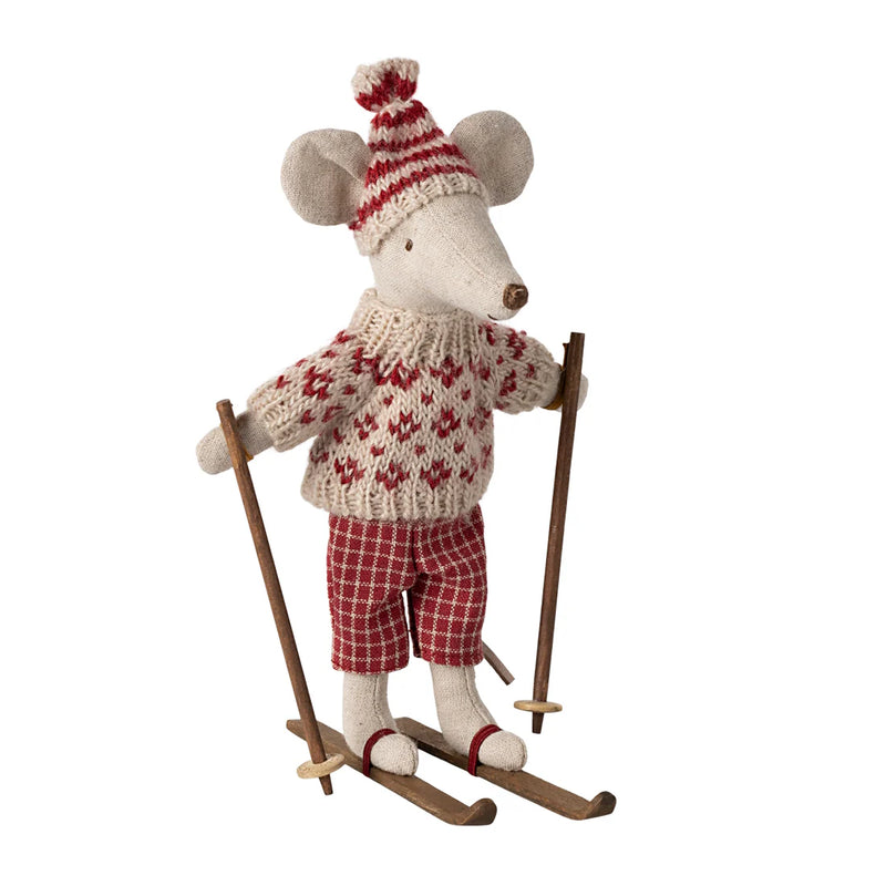 Maileg Winter Mouse Mum Ski Set F/W 2024