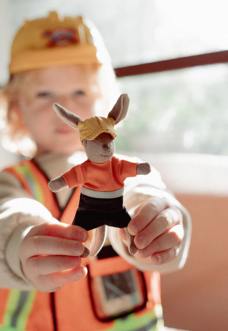 Rugaroo - Rugabub The Tradie Kangaroo Doll