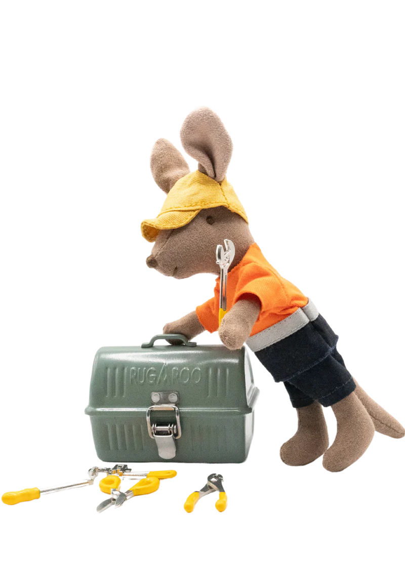 Rugaroo - Rugabub The Tradie Kangaroo Doll