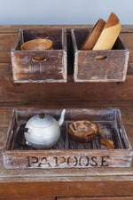 Papoose Tray / Box 3 Piece Set